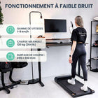 MotionGrey - Tapis de marche - Tapis roulant cardio portable sous bureau - Noir-6