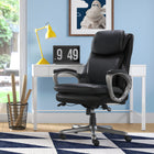 Serta® - Fauteuil de direction SmartLayers™ Arlington Air™, noir-Cuir reconstitué, noir