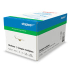 Papier à copies Staples certifié FSC,  20 lb, 8,5 x 11 po, blanc, 5 000 feuilles-20 lb.