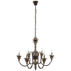 Modway - Bountiful Lumière de plafond française vintage Chandelier candélabre-Lustre vintage à candélabre français