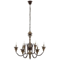 Modway - Bountiful Lumière de plafond française vintage Chandelier candélabre-Lustre vintage à candélabre français