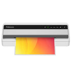 Fellowes - Plastifieuse Saturn 95 chaud-froid avec trousse de plastification de départ-UNE PRÉCISION RAPIDE : Plastifie 48 cm par minute avec des résultats toujours parfaits pour la maison, les petites entreprises ou les salles de classe.