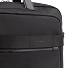Bugatti - Mallette d’affaires de la Collection Blake pour portable 15,6po - Noir-Poche avec protection RFID pour sécuriser vos informations personnelles