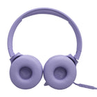 JBL - Tune 520C USB-C Casque filaire Hi-Res - Mauve-Conception pliable robuste et confortable