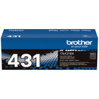 Brother – Cartouche de toner noir TN431 rendement standard-Toner noir pour des documents nets d'allure professionnelle