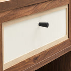 Modway - Capri Grains de bois Table de chevet, Noyer-8