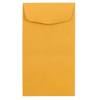 Jam Paper - Enveloppes recyclées n° 6 Coin Business, 3 3/8 po H x 6 po l, Kraft brun, Paquet de 25-Couleur : Kraft brun
