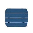 Backyard Lifestyles - Table d'appoint avec tablette - Bleu marine-Ne se fissure pas, ne s’écaille pas, ne rouille pas et ne pèle pas.