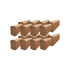 Globe Commercial - Serviettes multiplis MF250NAT - Naturel - 250 feuilles/paquet - Paquet de 16-Convient aux distributeurs universels