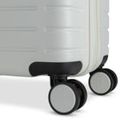 Travelite - Epicure 19 po Valise de cabine rigide - Tofu-Intérieur de luxe avec 5 poches : poche en filet, poche humide, poche privée, panneau de compression avec 2 poches doublées et sac à linge inclus.