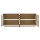 Modway - Render 70 po Faux travertin Meuble de télévision pour meuble de buffet, Travertin-8