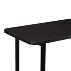 Manhattan Comfort - Console moderne Celine 70,87 po - Noir-Parfait pour exposer des articles de décoration intérieure, des cadres, des bibelots et des trophées
