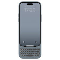 Clicks - Étui clavier pour iPhone 15 Pro – Ciel londonien-Tapez avec vitesse et précision sur un clavier conçu pour la sensation et la performance.