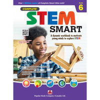Popular Book Company - Terminer StemSmart Grade 6-Activites adaotees aux niveaux pour consolider les concepts que les eleves apprennent a l'ecole 
