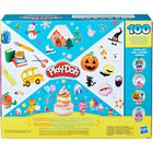 Play-Doh - Waouh 100 pots cette collection comprend -57 couleurs classiques : avec 50 couleurs en pots de 57 g et 7 couleurs en pots de 28 g, il y a assez de pâte à modeler play-doh classique pour que toute la famille puisse s'amuser