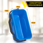 Gritt Commercial - Seau pour nettoyage de vitres et usage général - 11,4 Litres-Fabriqué en plastique de haute qualité pour une durabilité accrue