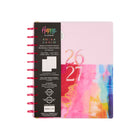 The Happy Planner - Planificateur daté grand format 2026–2027 à reliure à disques - 11-1/2 po x 10-1/4 po - Expression abstraite-Comprend 12 mois de calendriers et de pages hebdomadaires (juillet 2026 – juin 2027)