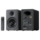 Edifier - Haut-parleur actif compact M90 BT 6.0, audio Hi-Res, puissance RMS de 100 W, avec haut-parleur médium-basse de 4 po, tweeter de 1 po et entrée HDMI eARC – Noir-Plusieurs options d’entrée sont offertes, notamment HDMI eARC, optique, USB-C et AUX. Il suffit de choisir la connexion qui correspond le mieux à votre appareil pour une expérience d’écoute optimale