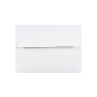Jam Paper - Enveloppes d'invitation A2, 4 3/8 po H x 5 3/4 po l, Blanc, Paquet de 50-Blanc