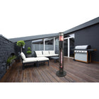 Westinghouse - 1500-Watt Freestanding Infrared Electric Patio Heater-Fournit le maximum 1500 watts de chaleur instantanée. Zone de chauffage : 5 x 8 pieds