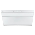 Fotile - Hotte aspirante à ventilation inclinée - 36 po - Blanche-Débit d'air équivalent maximal : 1000 CFM