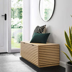 Modway - Render Établi de rangement - Chêne-Stratifié à grain de bois