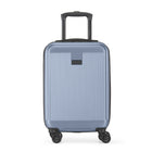 Bugatti - Singapore Bagage à main rigide - Bleu métallisé-Fabriqué à partir d'un mélange durable d'ABS et de composite de polycarbonate, parfait pour les voyageurs recherchant à la fois style et fonctionnalité