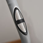 Soozier - Vélo D’Exercice Pliant Avec Résistance Magnétique À 8 Niveaux - Gris-Selle confortable avec rembourrage en mousse et revêtement synthétique (hauteur réglable sur 7 niveaux de 30,5 po/77,5 cm à 34,4 po/87,5 cm)  