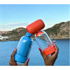 Sodapop - Haut-parleur portable Bluetooth, bleu-Connectivité Bluetooth 5.0 avec fonction haut-parleur mains libres