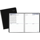AT-A-GLANCE - Agenda hebdomadaire 2027 - 8 3/4 po H x 6 7/8 po l - noir - anglais-Format des pages : 8 3/4 po H x 6 7/8 po l