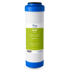 iSpring - FG15 cartouche filtrante GAC - 2,5 po de diamètre x 10 po de hauteur - réduction des PFAS-Filtre À eau iSpring GAC de 5 microns, 10 po x 2,5 po, élimine les PFAS, le chlore, les goûts et les odeurs.
