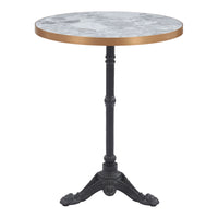 Zuo - Table de salle à manger Gazebo - Multicolore-Plateau en MDF imitation pierre