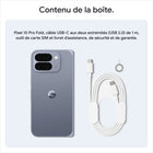 Google Pixel 10 Pro Fold - 256 Go - Pierre de lune - Bell-Grâce à une conception polyvalente et à une IA avancée, vous pouvez faire des choses pendant les opérations photos que seul un système d'appareil photo Pixel Fold vous permet de faire : revoir et prévisualiser les photos en temps réel, prendre d'incroyables photos de groupe et obtenir de magnifiques gros plans nets avec un téléobjectif 5x et le Zoom haute résolution allant jusqu'à 20x