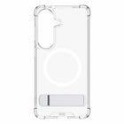 Blu Element - Étui Dropzone Rugged avec béquille avec aimants pour Samsung Galaxy S26+, Transparent-Coins renforcés AirPockets absorbant les chocs