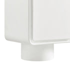 Modway - Lumo 2 portes Bois Armoire d’accent - Blanc-10
