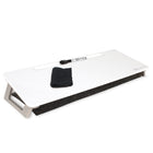 Quartet - Bloc d'ordinateur magnétique effaçable à sec - 21 po x 7 3/4 po - surface blanche-RANGEMENT FACILE : Glissez votre clavier sous le bloc lorsqu'il n'est pas utilisé, en utilisant le tapis en feutre inclus pour optimiser l'espace et maintenir votre bureau organisé. 