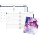 Cambridge - Agenda scolaire hebdomadaire/mensuel 2026-2027 - 11 po H x 9 po l - Ultra Violet - bilingue-Reliure à double spirale