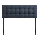 Modway - Lily Rembourré Tête de lit Queen size, Marine-Cinq positions de montée