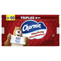 Charmin - Papier hygiénique Charmin Ultra Résistant, rouleaux triples - Paquet de 30-Papier hygiénique Charmin Ultra Résistant, 30 rouleaux triples