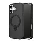 AXS - PROShield Stand MagSafe Compatible Apple iPhone 17 - Noir-Rebords surélevés pour protéger l’écran et la caméra contre les impacts 