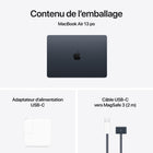 Apple - Portatif MacBook Air 13 po - Puce M4 - SSD 256 Go - Mémoire unifiée 16 Go - Minuit - Anglais-10