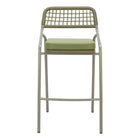 Zuo - Rio Tabouret de bar - Vert - Ensemble de 2-Coussin amovible