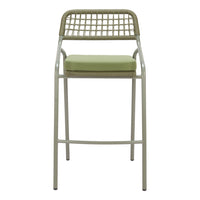 Zuo - Rio Tabouret de bar - Vert - Ensemble de 2-Coussin amovible
