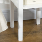 HOMCOM - Table de chevet - lot de 2-Le design surélevé facilite le nettoyage 