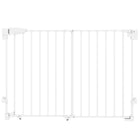 PawHut - Barrière pour chien large de 29 po à 44 po, 29 po H, barrière pour animaux avec fermeture automatique-La largeur s'ajuste de 29,3 po à 43,9 po l (74,5-111,5 cm), s'adapte à diverses ouvertures domestiques 
