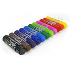 Pencil Grip - Kwik Stix Bâtons de peinture à la tempera solide, couleurs classiques, 12 par pack, 2 packs-Les couleurs vibrantes ne s'estomperont pas !