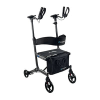 Journey - Déambulateur de mobilité vertical UPWalker EZ Lite - noir-Conçu pour soutenir une posture de marche verticale afin d’améliorer le confort et la mobilité