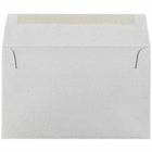 JAM Paper Enveloppes d'invitation pour passeport A10 - 6 x 9,5 po - Argent granit recyclé - 50/paquet (2831490I)-Taille : A10 (6 x 9,5 pouces)