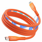 Statik - MagStack Pro Câble de Charge/Sync Magnétique USB-C vers USB-C de 6.6 pi, Orange-Nouvelle version 2025 : MagStack Pro 2.0 maintenant offert dans encore plus de couleurs. Restez organisé grâce au système magnétique à code couleur. Osez le  Orange ou optez pour le style discret du Bleu Marine ou Noir
