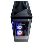 CyberPowerPC - Ordinateur de bureau de jeu - AMD Ryzen 9 9900X3D - GeForce RTX 5070 12 Go - 32 Go de RAM - SSD de 2 To - Windows 11-Le disque SSD NVMe PCIe 4,0 de 2 To offre des temps de démarrage ultrarapides et un accès rapide aux données pour des performances plus fluides, des temps de chargement plus courts et un multitâche réactif.